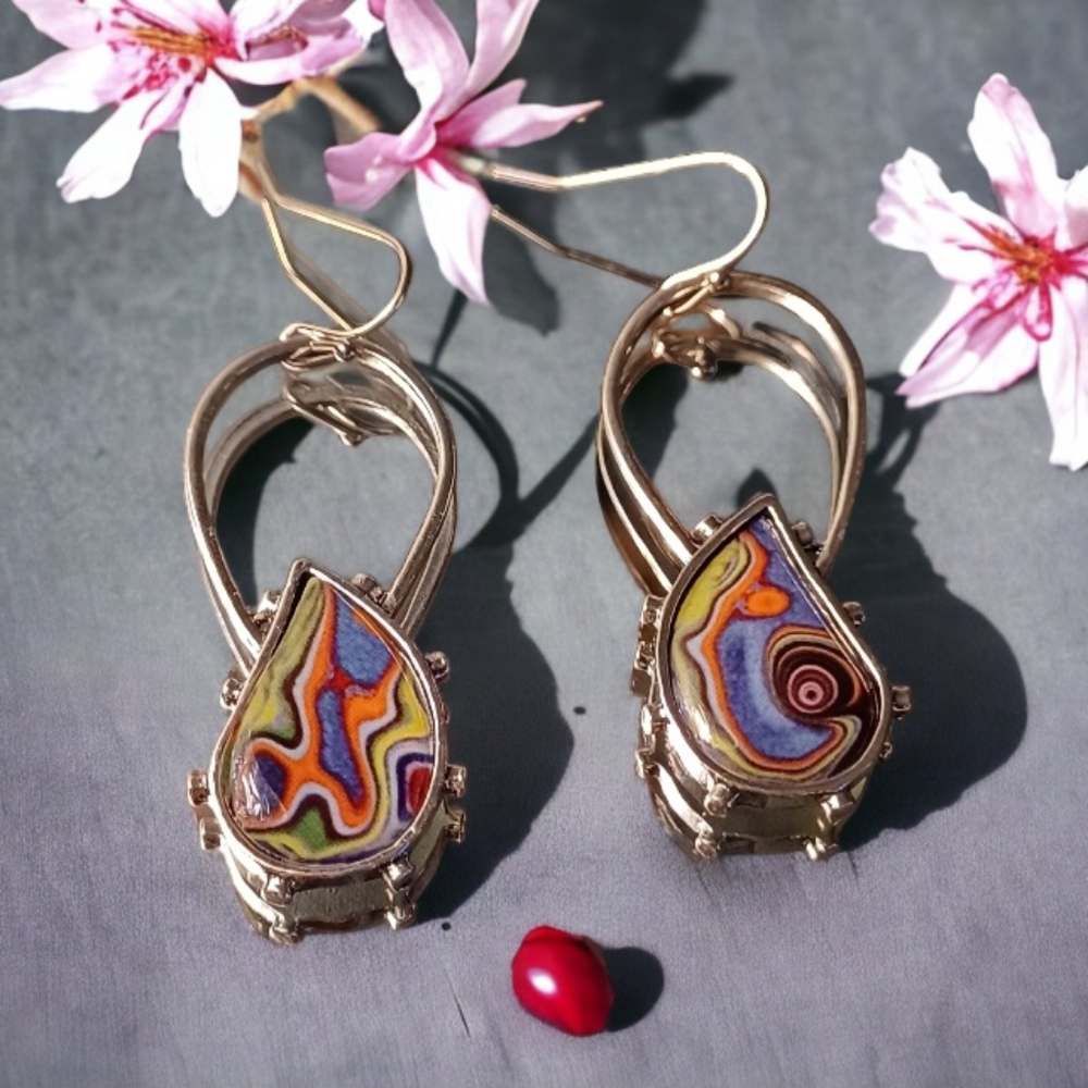 Statement Drop Earrings - Picture 14 of 16